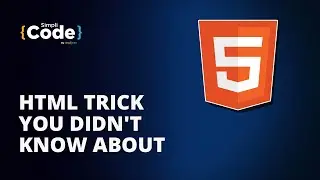 HTML Trick You Didn’t Know ! | HTML Tricks and Tips | HTML For Beginners | #Shorts | SimpliCode