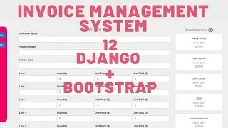 12 How to add BOOTSTRAP in Django 3 – INVOICE MANAGEMENT SYSTEM