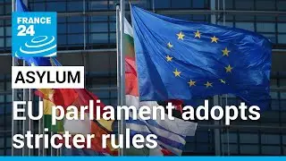 EU parliament adopts stricter migration rules in landmark asylum reform • FRANCE 24 English