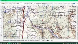 Digitizing  Scanned Topographic Map Using ArcGIS 10.3 ( Point, Line & Polygon )