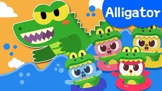 [Miniforce] Alligator Song | Nursery rhymes | Animal Songs | Minifoce Kids Song