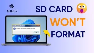 (2024)Fix SD Card Wont Format Windows 11/10 | How to Fix Windows Was Unable to Complete the Format?