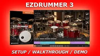 EZDRUMMER 3 | Installation / Setup / Demo with E-Drums and Pads