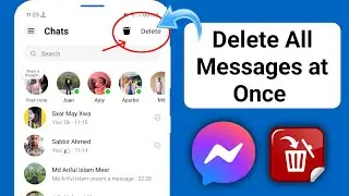 How to Delete All of Your Messages on Facebook Messenger at Once 2024 |Delete all Chats on Messenger