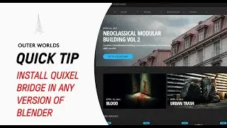 Blender 3.6: How to install Quixel Bridge in any version of Blender