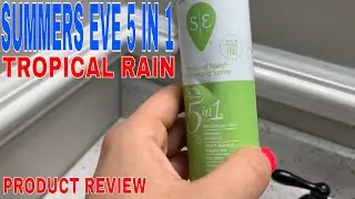 ✅  Summers Eve 5 In 1 Freshening Spray Tropical Rain 🔴