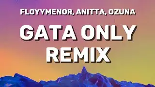 FloyyMenor, Anitta, Ozuna - Gata Only Remix (Letra)