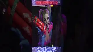 Evolution of Harley Quinn in Games #shorts