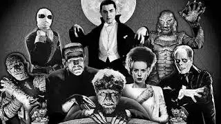 [Про кино] Universal Monsters - Невидимка, Оборотень, Существо из Черной лагуны