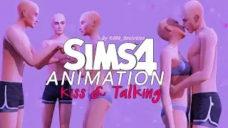 Sims 4 kiss and Talking Animation (FREE)