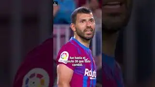 El ÚLTIMO PARTIDO del KUN AGÜERO 😭 #Shorts