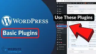 WordPress Basic Plugins Explained (Use These Plugins For Any Website) -  Step by Step Tutorial