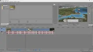 Как разделить видео на два фрагмента в Sony Vegas
