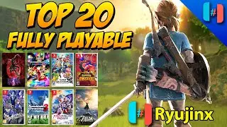 [2023] TOP 20 RYUJINX EMULATOR PLAYABLE GAMES 🎮 2023 | Fully Playable✔️