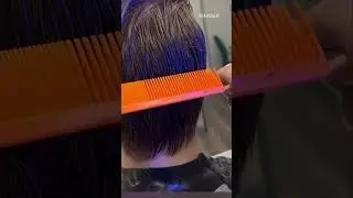 How to cut hair with scissors men’s haircut asmr #asmr