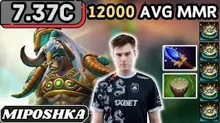 7.37c - Miposhka ELDER TITAN Hard Support Gameplay 25 ASSISTS - Dota 2 Full Match Gameplay