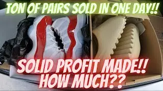 SUCCESSFUL DAY RESELLING SNEAKERS (HOW MUCH PROFIT?) | DAY IN THE LIFE OF A SNEAKER RESELLER