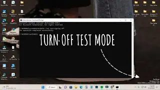 Guide for Turning OFF test mode on Windows 11