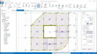 Structural Design and Analysis of Slab Strip using Protastructure 2024