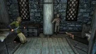 Skyrim Lucia kills her pet fox