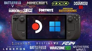 Dual Boot Steam Deck OLED - 14 GAMES TESTED!