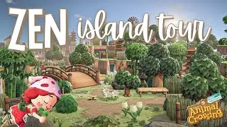 Serene Zen Countryside Island Tour | Wide Angle! | ACNH | Animal Crossing New Horizons