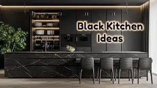 150+ Black Kitchen Ideas 2023: Amazing Modern Design For Inspiration