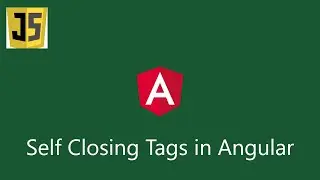 Angular 15 feature - Self closing tags for Angular components and custom elements