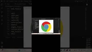 GOOGLE CHROME LOGO | Chrome Using Python  