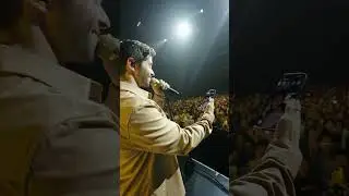 FaceTiming my fiancee at 5am from on stage in China