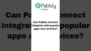 Pabbly Connect App Integrations #shorts #apps #integrations #automation