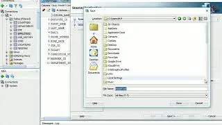 Export Tables to Excel by using Oracle SQL Developer