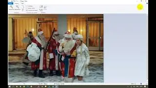 Как на картинке обрезать черные полосы по бокам  в Paint и в Word