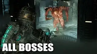 Dead Space Remake - ALL BOSSES (No Damage)