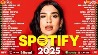 Billboard Pop Songs 2025 Playlist ✨Ed Sheeran, The Weeknd, Bruno Mars, Rihanna, Sia, Adele, Dua Lipa