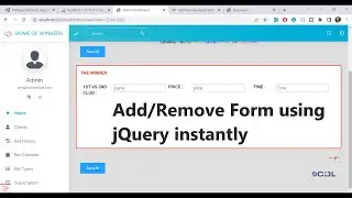 Add Multiple Form using jQuery in Laravel | Add input field using Dom Manipulation using jQuery