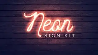 Neon Sign Kit (Best After Effects Projects)