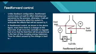 Closed-loop control – Feedback, Feedforward, Cascade, Split Range, and Ratio control