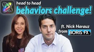 Head to Head Apple Motion Behaviors Challenge