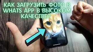 КАК ОТПРАВИТЬ ФОТО В WHATS APP В ВЫСОКОМ КАЧЕСТВЕ НА ТЕЛЕФОНЕ? ФОТО В ВАТС АПП В ИСХОДНОМ КАЧЕСТВЕ!