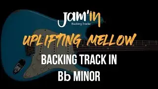 Uplifting Mellow Guitar Backing Track in Bb Minor