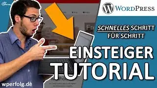 Wie Du eine WordPress WEBSITE ERSTELLEN kannst | WordPress Tutorial [German / Deutsch] 2024