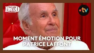 Moment émotion pour Patrice Laffont