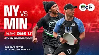 UFA Super Series | New York Empire vs Minnesota Wind Chill | Pro Ultimate Frisbee