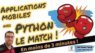 Applications mobiles en Python®, le match !