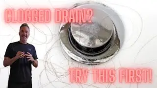 No Plumber Needed - Unclog a Bathtub Drain