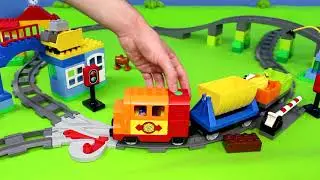 Eisenbahn zum zusammenbauen für Kinder