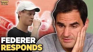 Federer Speaks Out about Sinners Failed Drug Tests | Tennis News