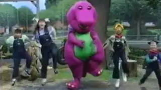 Barney Song : Down On Grandpa's Farm (Down On Barney's Farm)