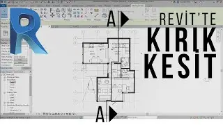 Revit'te Kırık Kesit Alma | Parçalı Kesit | Revit Tutorial